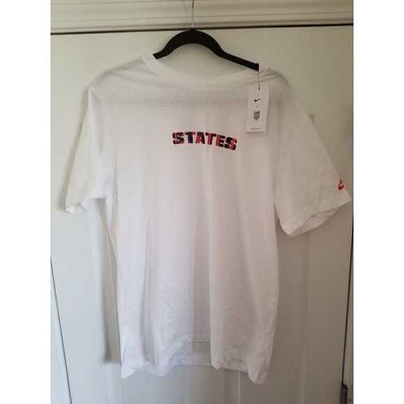 Nike X USA Soccer Team Voice Men’s White T-shirt - Picture 9 of 10